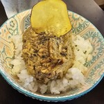 ソババル チリエージョ - 豚とバジルのクリームラグー飯　200円