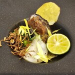 ソババル チリエージョ - 【限定】焼き松茸soba（2200円）の別皿