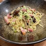 イル・ソーニョ - ベーコンと野沢菜のパスタ・信州わさび風味