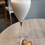 CAFE&BAR FeRna - pomme & châtaigne
                        とお裾分けの「ハートのパイ」