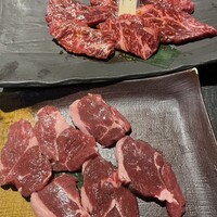 和牛焼肉 土古里 上野バンブーガーデン店 - タレハラミとサフォーククロスラム