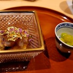 銀座 しのはら - 揚げ銀杏と