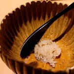 銀座 しのはら - ソースにご飯