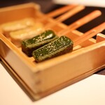 梅の花 - 生麩田楽