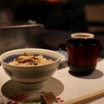 梅の花 - 季節ごはん(汁物、香の物付き)