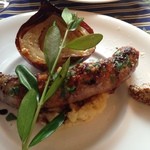 アンティカ オステリア バーチョ - 自家製サルシッチャのオーブン焼き