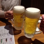 楽家 - やっと乾杯、ウラー(°_°)/□