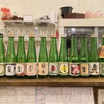 Kuinomidokoro Sasanchi - 日本酒小瓶ラインナップ　全てずっとある訳ではないので注意