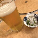 鍋家 - 生ビール