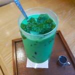 和カフェTsumugi - 『抹茶ゼリーラテ』