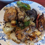 Bamiyan - 鶏肉豆鼓炒め（小）、アップ
