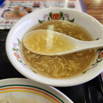 餃子の王将 - 卵スープ～☆