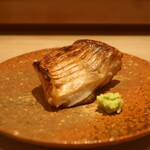 鮨 しみづ - マナガツオの塩焼き