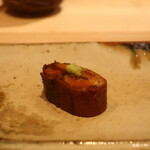 鮨 しみづ - 子持ち鮎の醤油煮