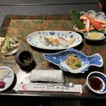 Ryokan Nizaburou - ２日目夕食。このあとのお料理が楽しみ！