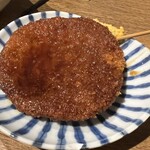 立呑み 晩杯屋 - レバフライ　190円