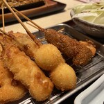 串カツ鉄板居酒屋 くし若まる - 