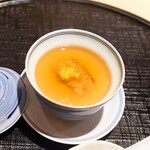 新ばし 星野 - 毛ガニの茶碗蒸し