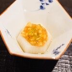 新ばし 星野 - かぶのふき合わせ