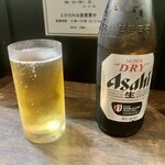 尼龍 - 瓶ビール 500円