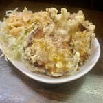 尼龍 - チャーシュー天ぷら(ハーフ) 300円