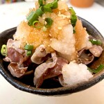 Yakitori Toritsuki - 砂肝おろしポン酢