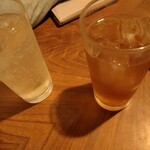 Iseya - 瀬戸内レモネードスカッシュ、北海道コーン茶