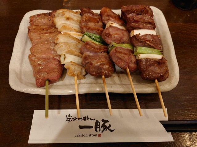 炭火やきとん 一豚 - 酒田（もつ焼き）の写真