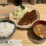 Maruichi - ランチA／ロースかつ定食
