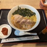 San De - 辛味噌チャーシュー麺。