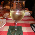 Trattoria Pippo - グラス白ワイン