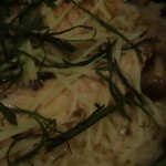 ぼうの - 秋鮭と茸の鉄鍋ご飯