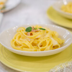 HAUTE COUTURE CAFE OMOTESANDO - Fresh Fettuccine with Lemon Cream and Iberico Pork Bacon