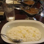 ラ・ファミーユ - 「ビーフカレー(\900)」。