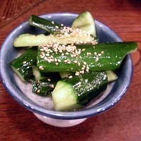 馬春楼 北新地総本店 - きゅうりのつきだし