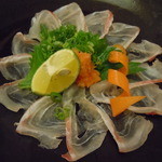 とんがらし - 鯛のうす造り