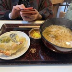 元祖白石うーめん処なかじま - 海老天うーめん