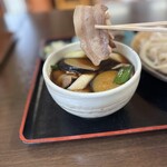 瑞生庵 - 猪豚リフトとお茄子