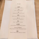 ACiD brianza - この日のベースランチメニュー。私のはこちらに2品プラス