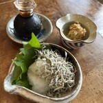 來輪 - じゃこおろしと豆腐味噌漬け