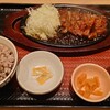 大戸屋 - 炭火焼肉厚鉄板トンテキ1390円