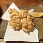 旬鮮味処 おおてら - 白子の天ぷら
