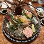 旬鮮味処 おおてら - 伊勢海老はもちろんですが、お刺身も鮮度がよく美味しい。