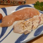 Nishimachi Nomidokoro Marunana - 鶏ささみ刺身