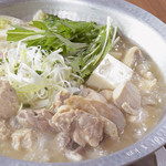 どんべえ - 店仕込特製白湯スープのやわらか鶏鍋