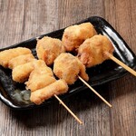 Assortment of 3 types of creative Fried Skewers