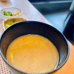 Kyuushuu No Shun Hakata Rou - こちらの鶏スープもまた美味しいのです♡
