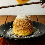 Material cafe - 11/30まで チーズモンブランパンケーキ