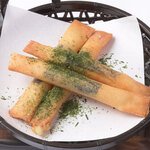 Nori and cheese stick spring rolls