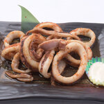 Grilled squid with shichimi soy sauce